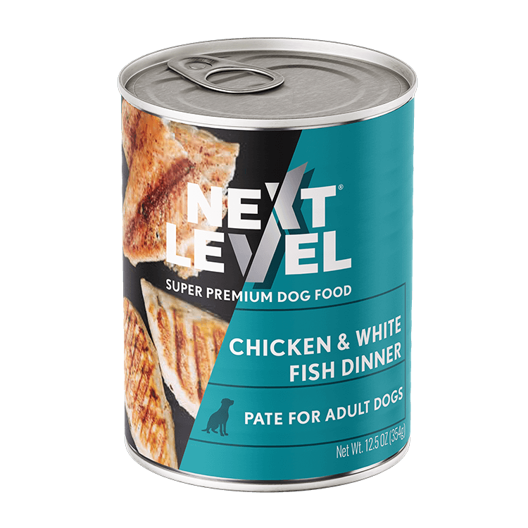 Next Level Chicken & Whitefish Dinner Canned Dog Food – Next Level