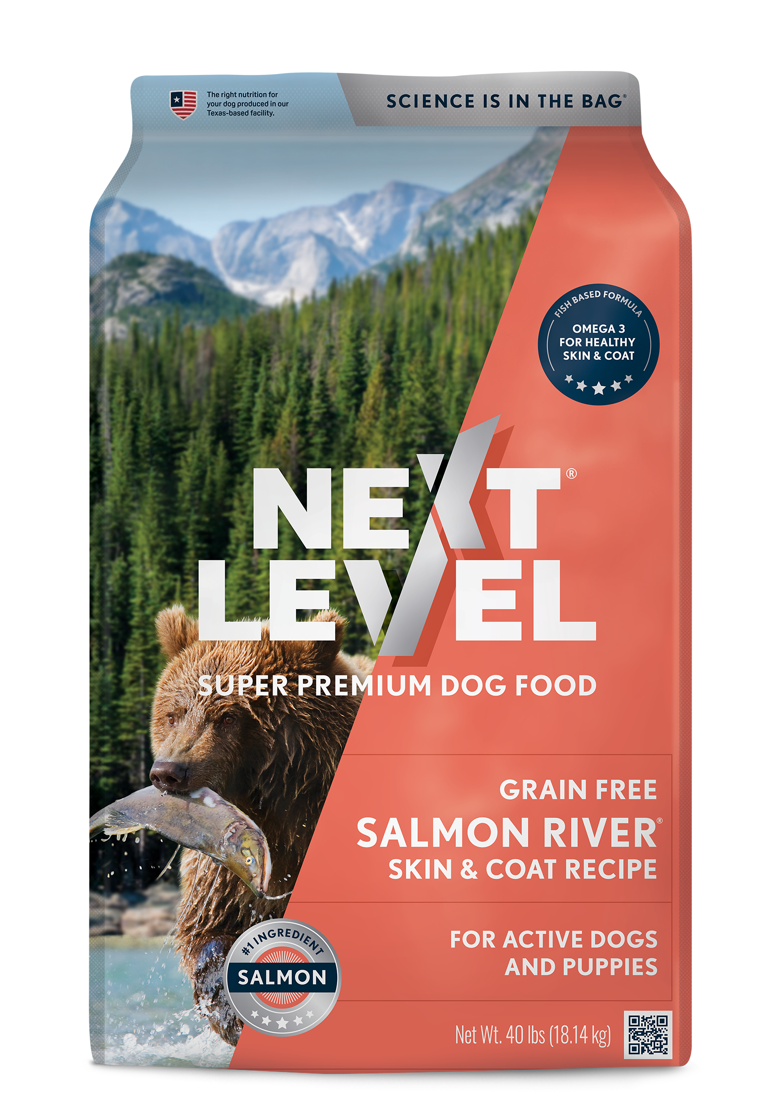 Grain Free Salmon River – Next Level Pet Food