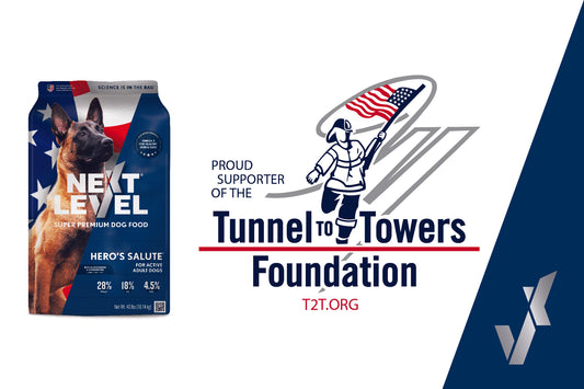 Next Level Pet Food Partners with Tunnel to Towers