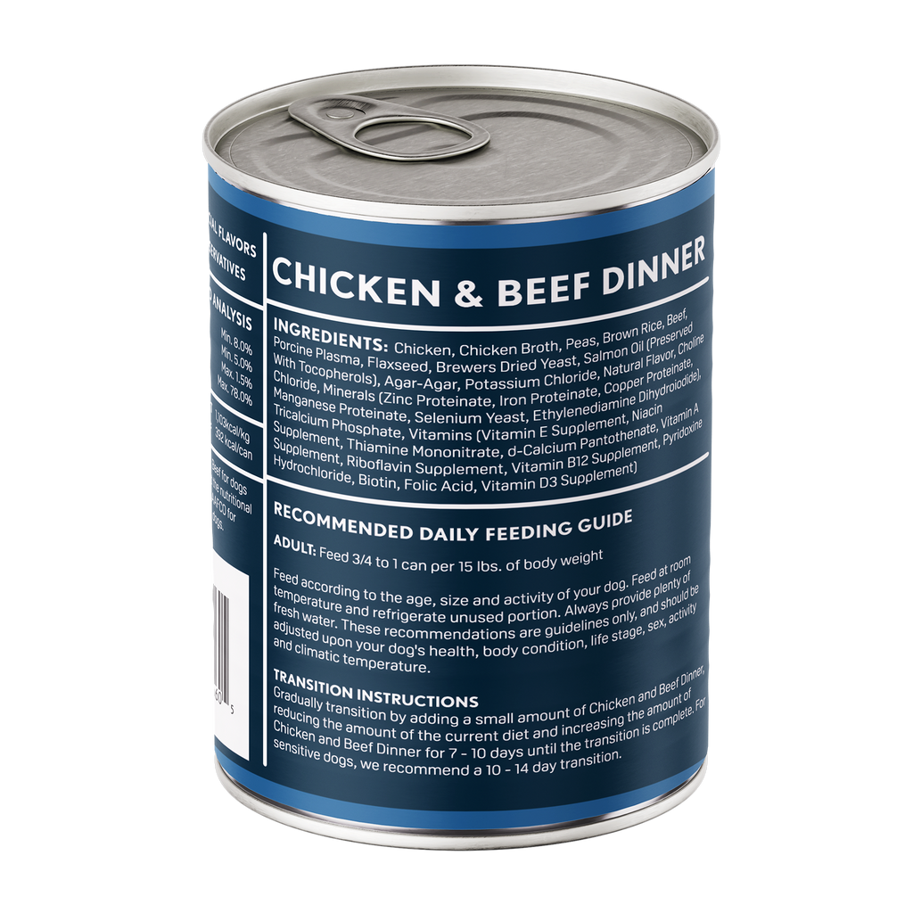 Next Level Chicken & Beef Dinner Canned Dog Food – Next Level Pet Food Next Level Chicken & Beef Dinner Canned Dog Food – Next Level Pet Food