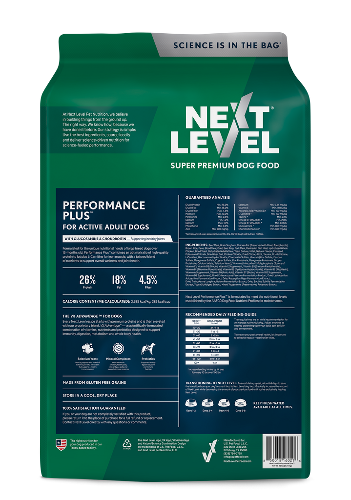 Performance Plus Dry Next Level Pet Food Performance Plus Dry Next Level Pet Food